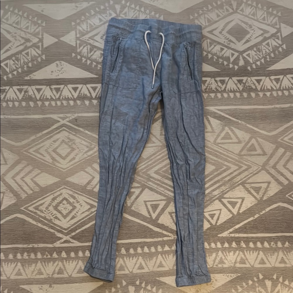 Athleta Blue Jogger Sweatpants Relaxed Fit